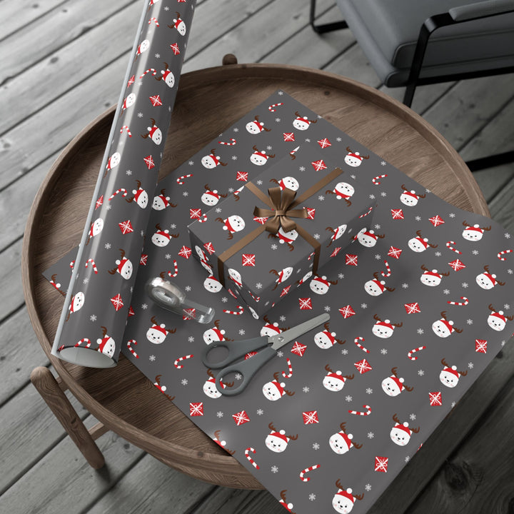 Reindeer Cat Gift Wrap