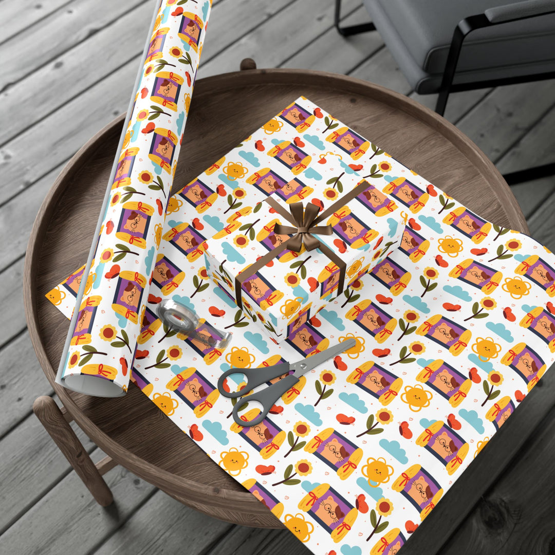 Cat in the Window Gift Wrap