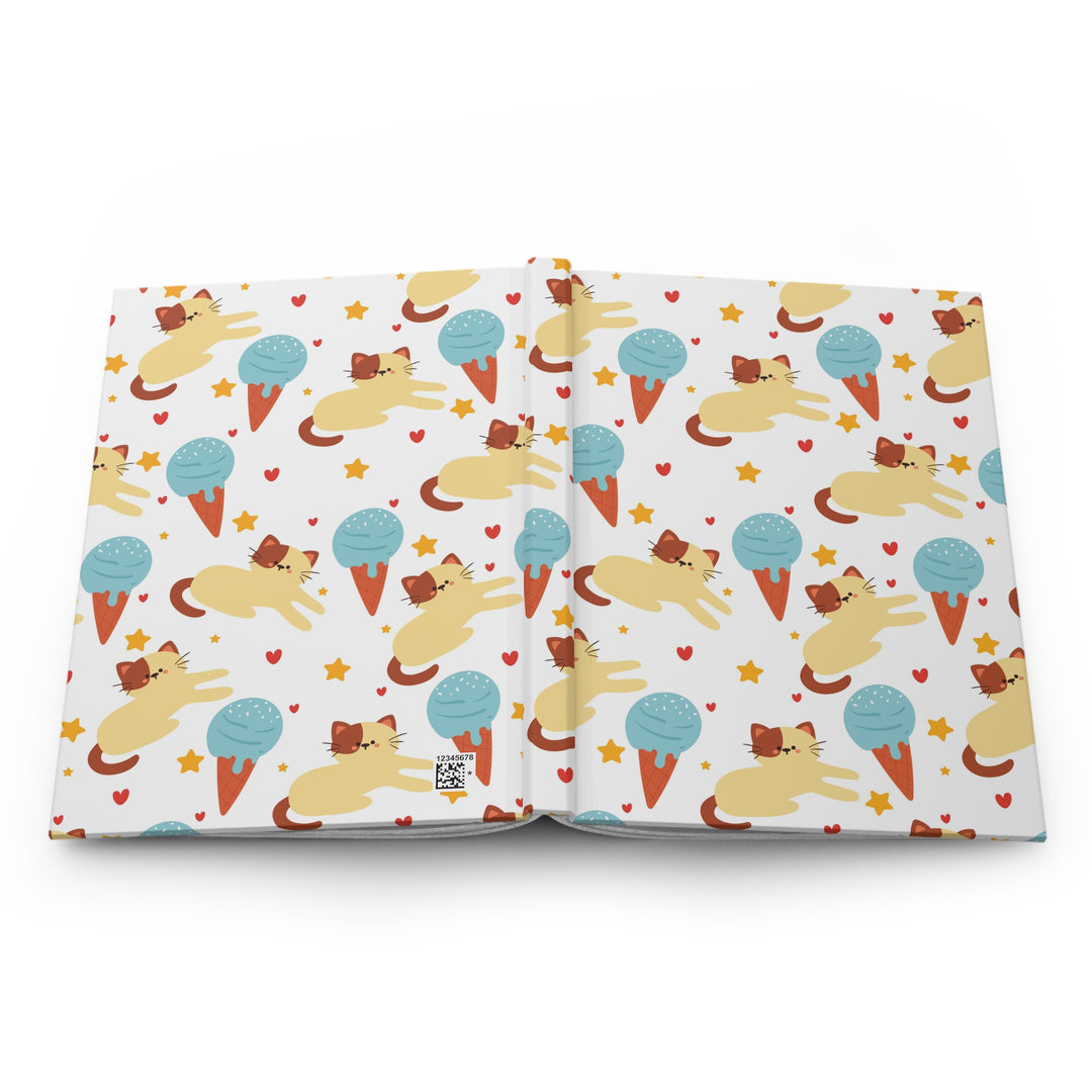 Sweet Treat Kitty Hardcover Journal