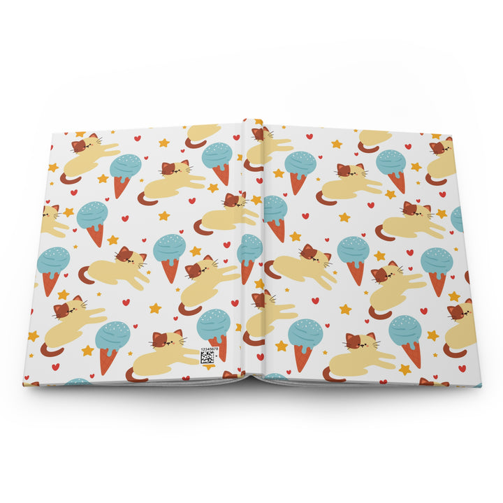 Sweet Treat Kitty Hardcover Journal