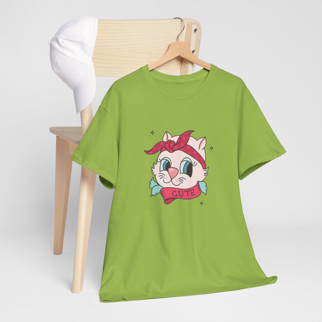 Tattoo Cat Cotton Tee