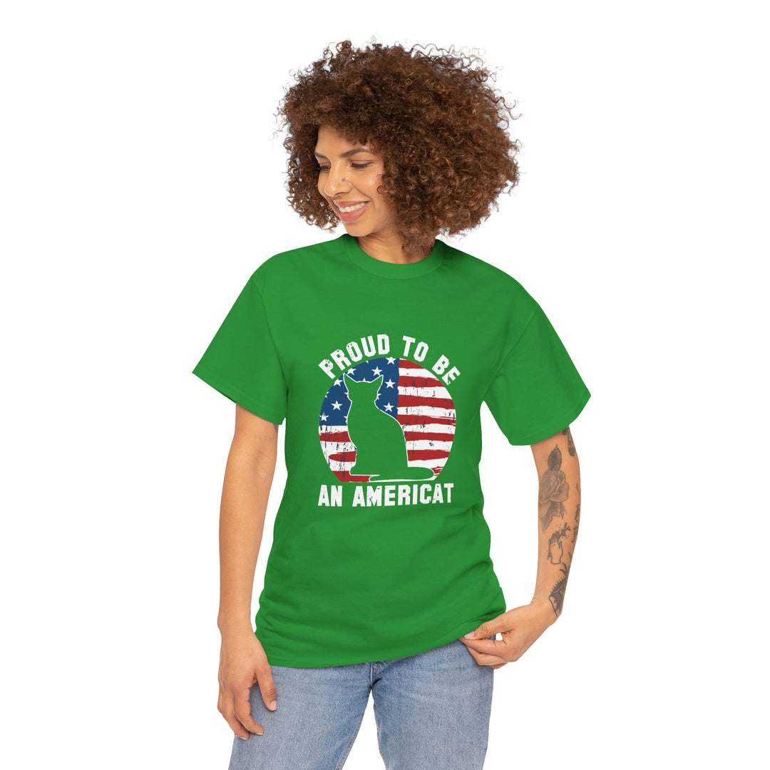 Proud to Be An Americat Cotton Tee