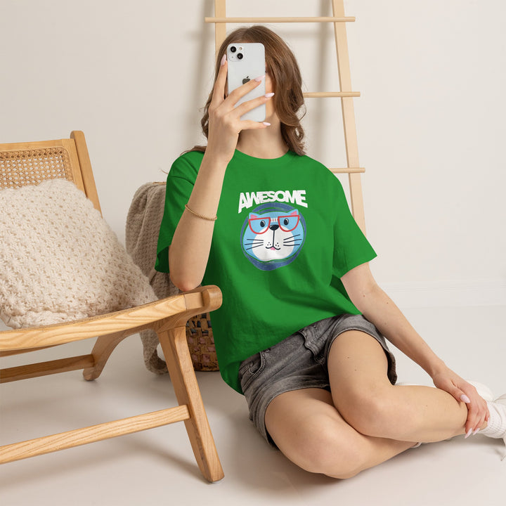 Awesome Cat Cotton Tee