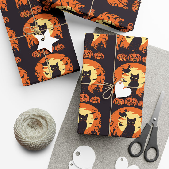 Spooky Kitty Gift Wrap