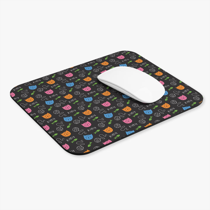 Bright Kitty Mouse Pad