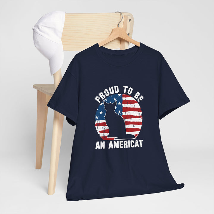 Proud to Be An Americat Cotton Tee