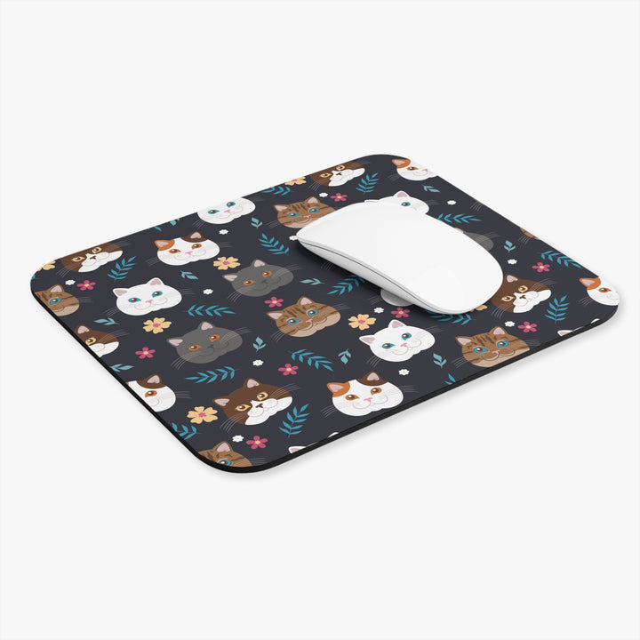 Dark Whisker Delight Mouse Pad