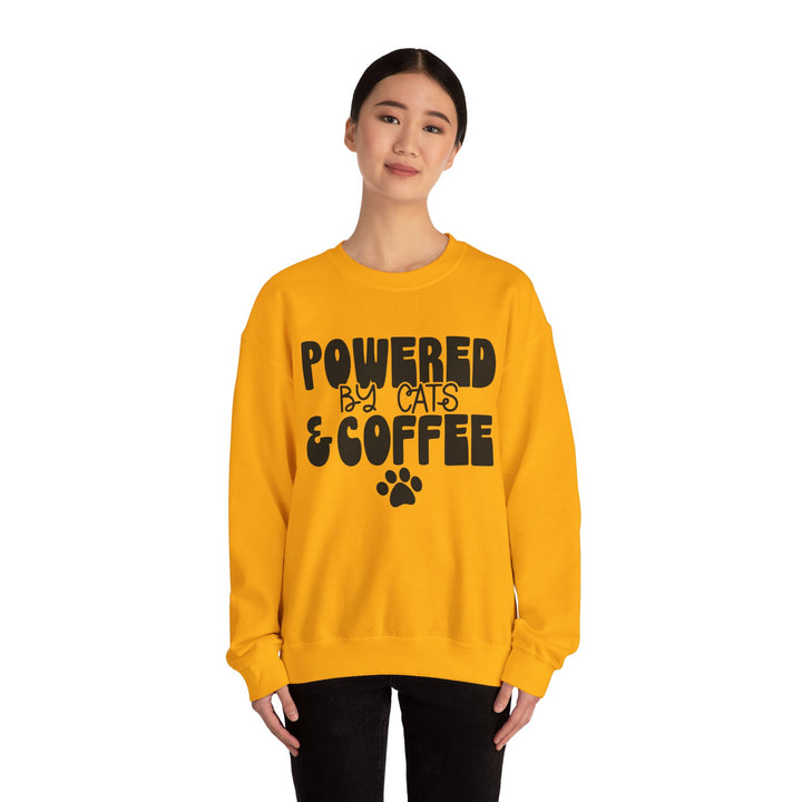 Cats and Coffee Crewneck Sweatshirt