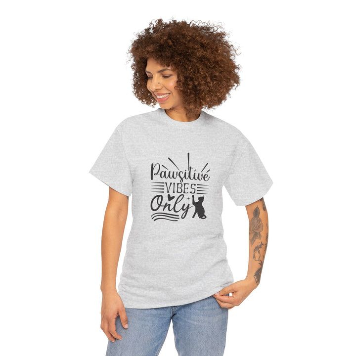 Pawsitive Vibes Cotton Tee