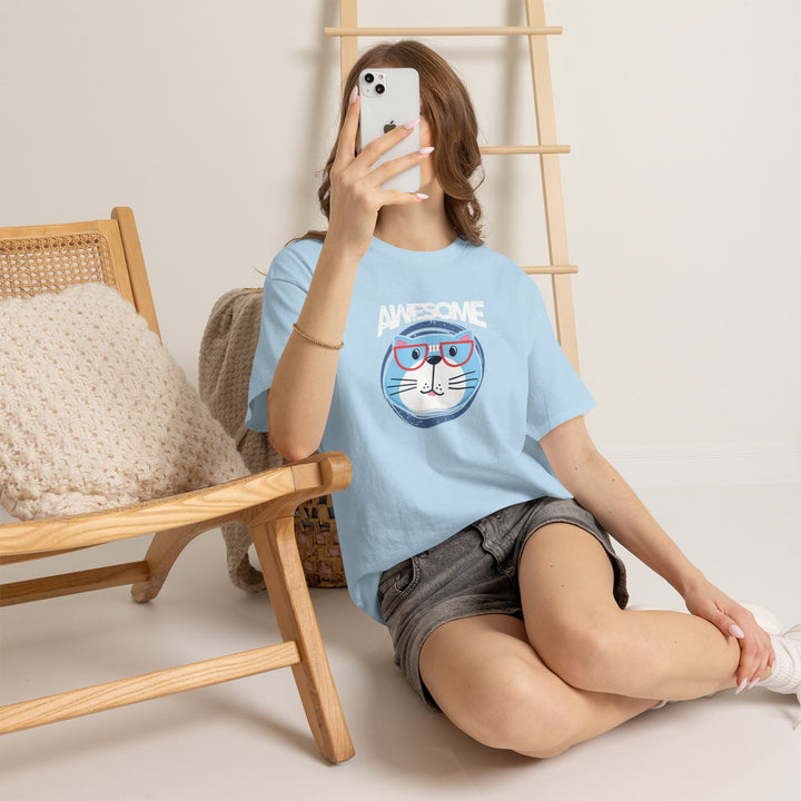Awesome Cat Cotton Tee