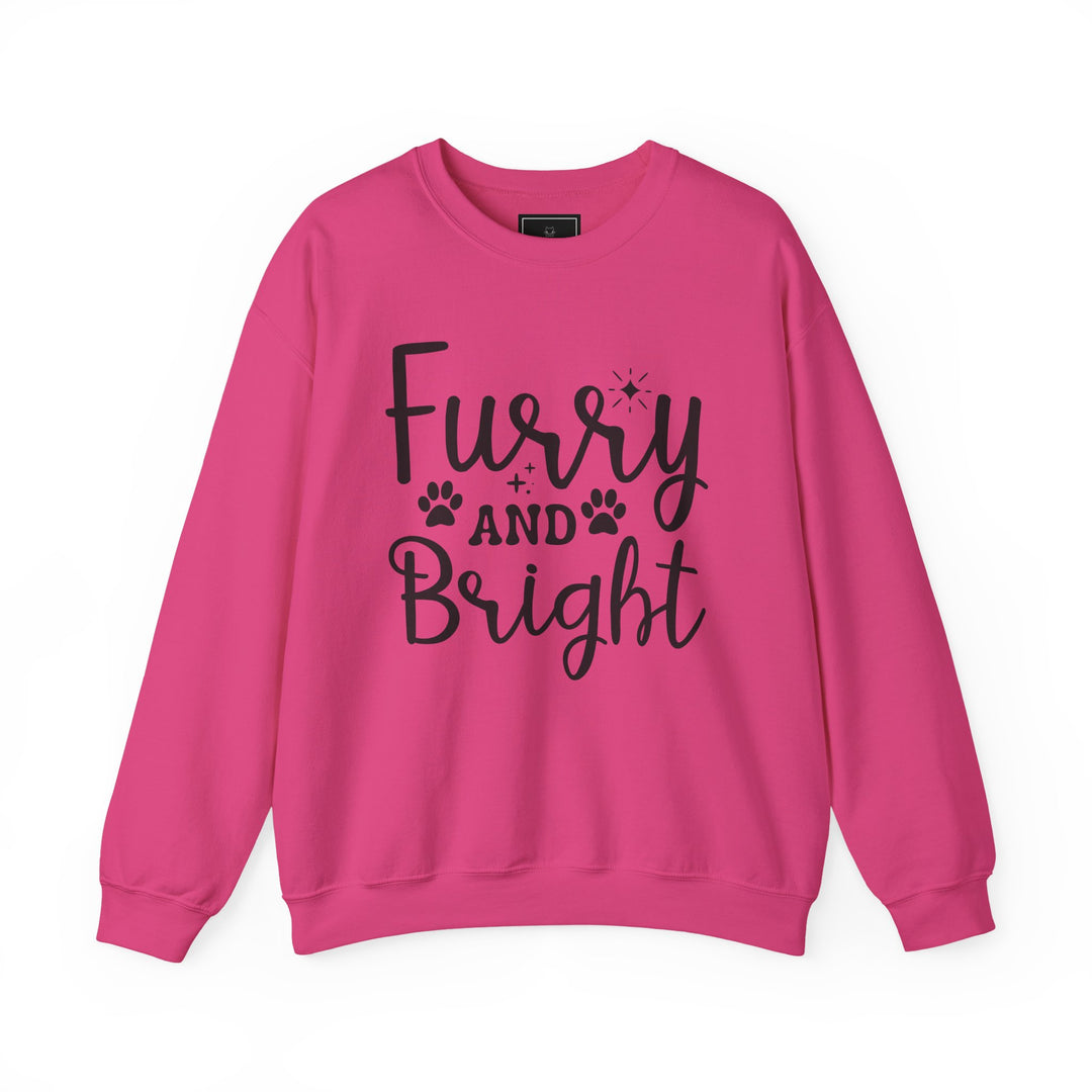 Furry and Bright Unisex Crewneck Sweatshirt