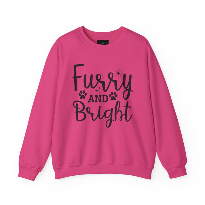 Furry and Bright Unisex Crewneck Sweatshirt