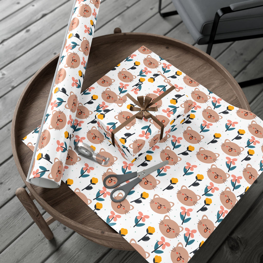 Charming Cat Gift Wrap