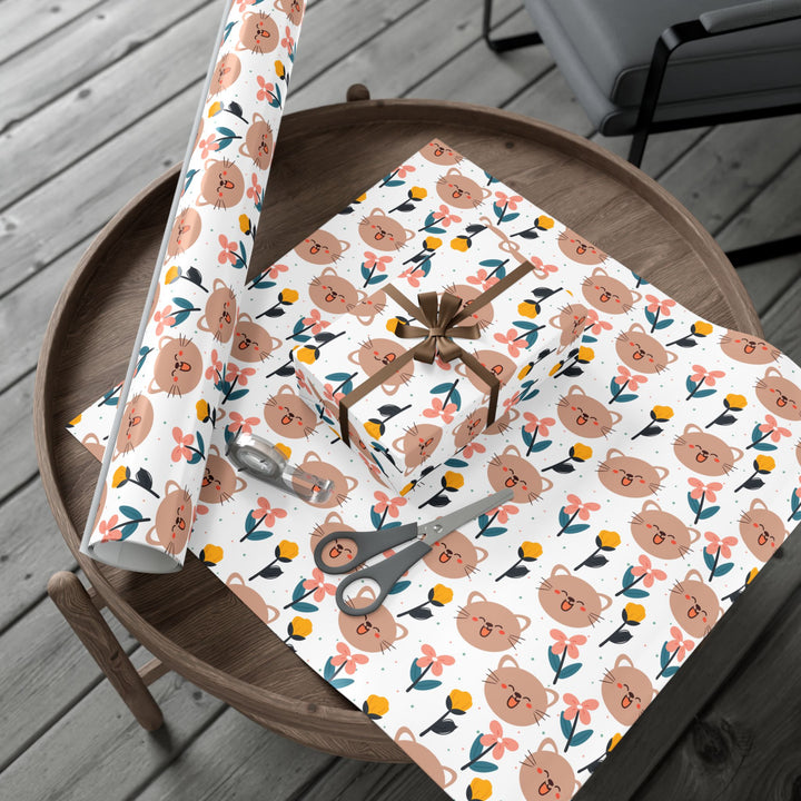 Charming Cat Gift Wrap