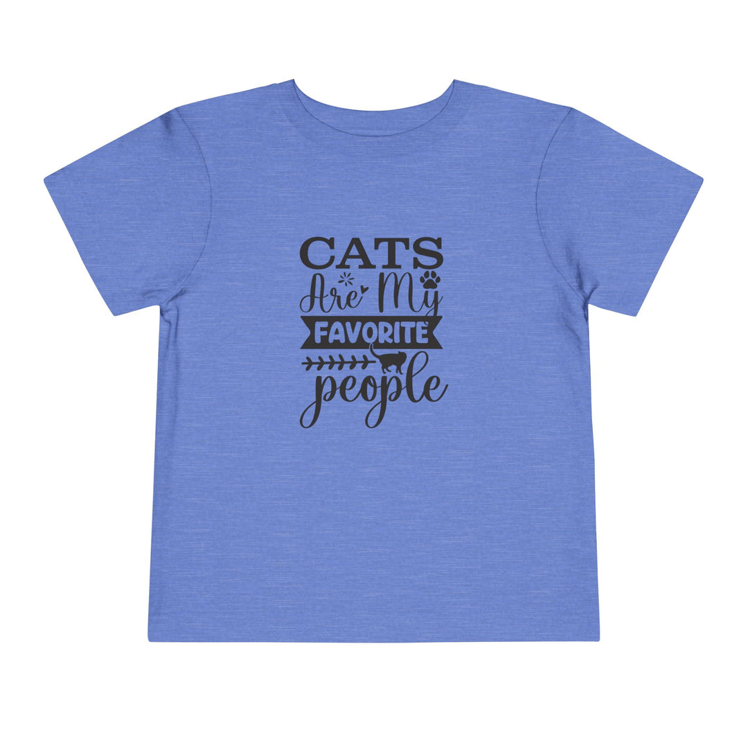 Cats Are My Favorite People Toddler Tee
