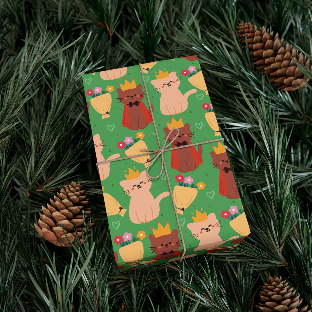 Royal Cat Gift Wrap