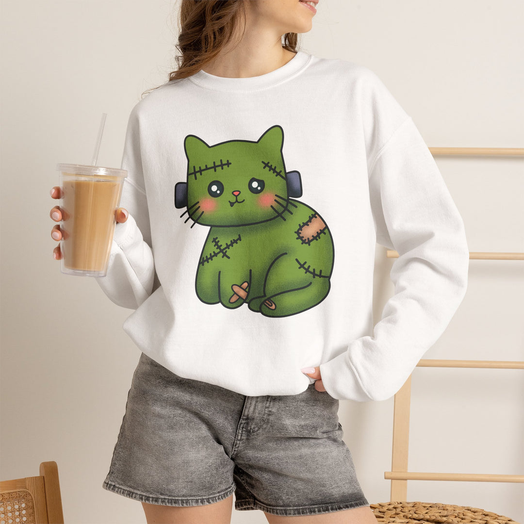 Frankenkitty Unisex Crewneck Sweatshirt