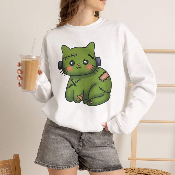 Frankenkitty Unisex Crewneck Sweatshirt