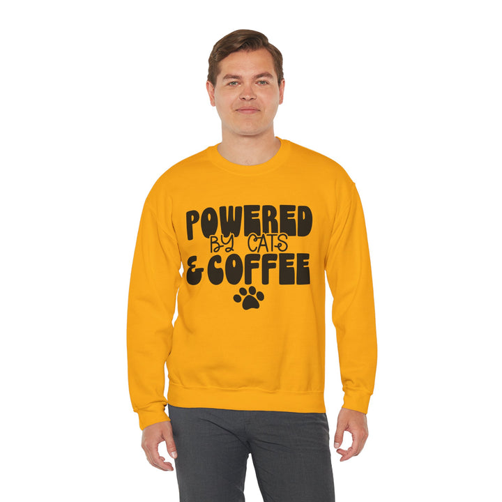 Cats and Coffee Crewneck Sweatshirt