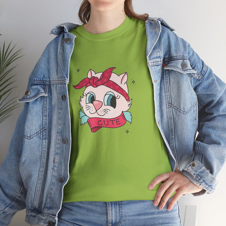 Tattoo Cat Cotton Tee