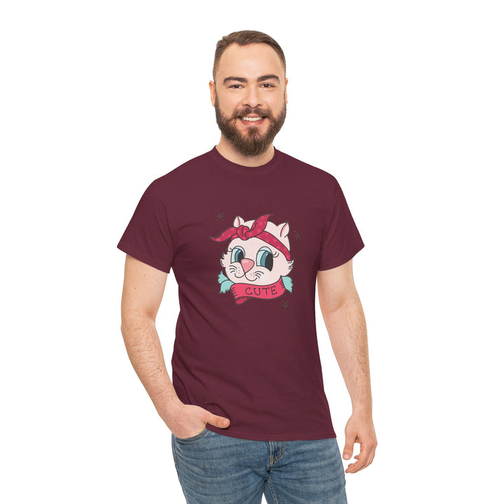 Tattoo Cat Cotton Tee