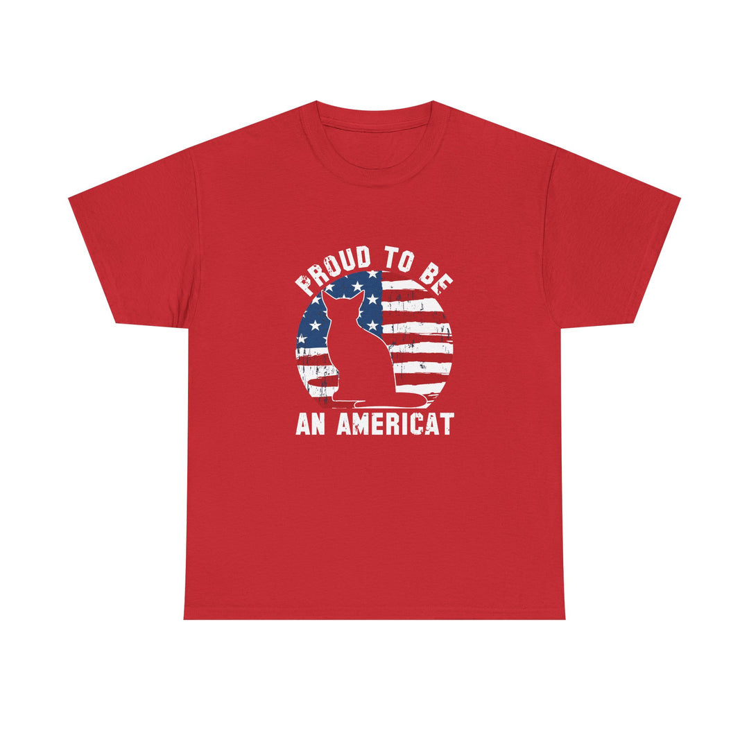 Proud to Be An Americat Cotton Tee