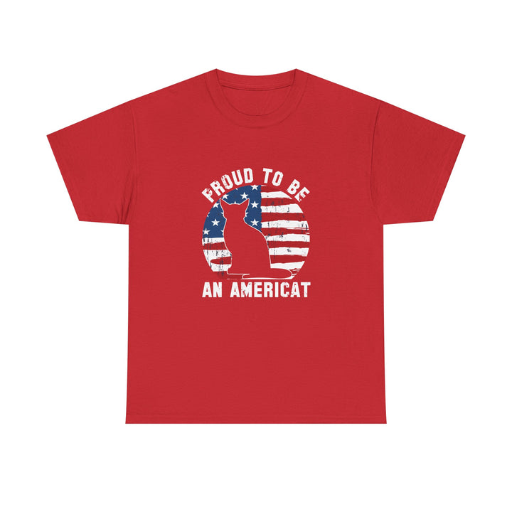 Proud to Be An Americat Cotton Tee