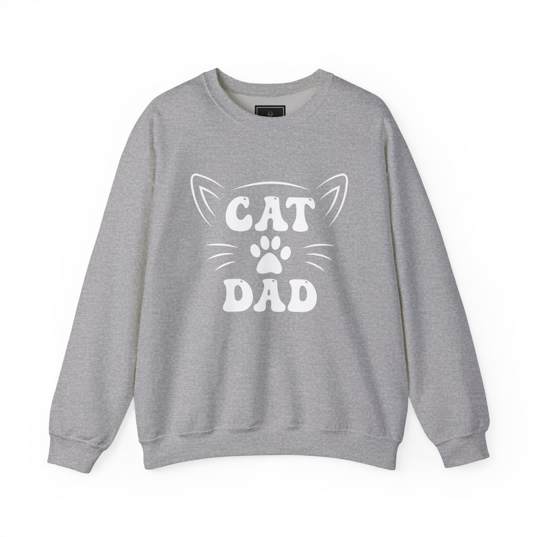 Cat Dad Crewneck Sweatshirt