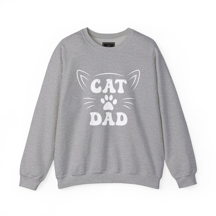 Cat Dad Crewneck Sweatshirt