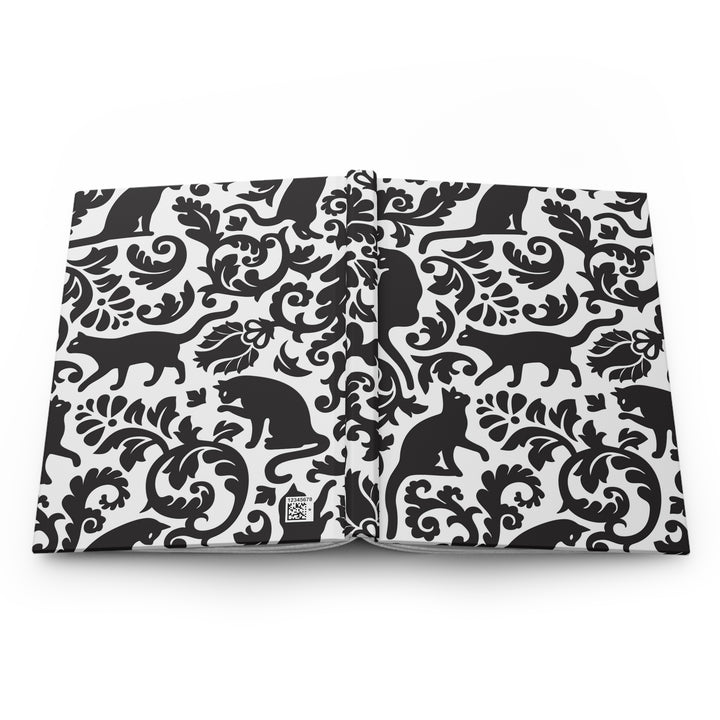 Toile Cat Hardcover Journal