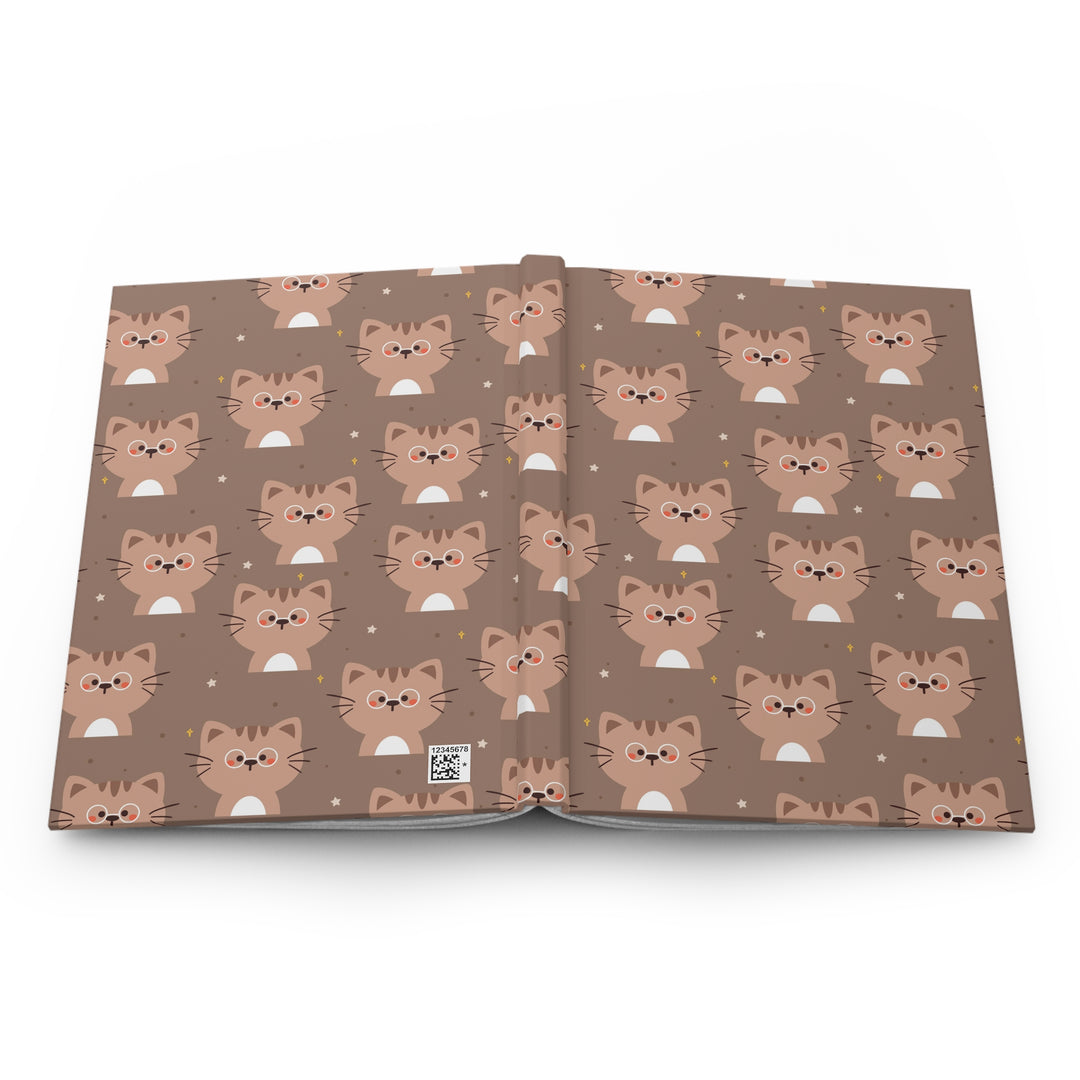 Chocolate Cat Hardcover Journal