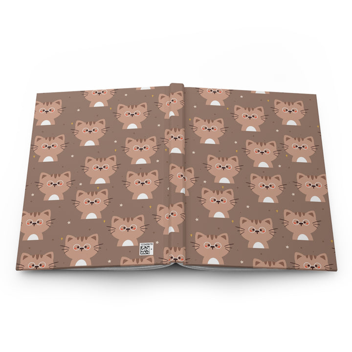 Chocolate Cat Hardcover Journal