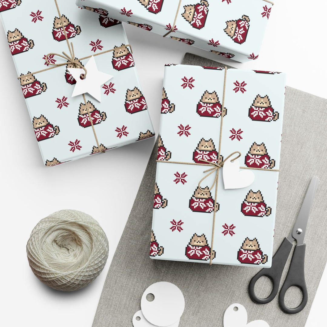 Cozy Catmas Gift Wrap