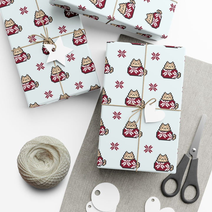 Cozy Catmas Gift Wrap