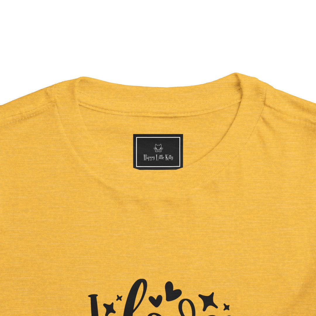 I Love My Cat Toddler Tee