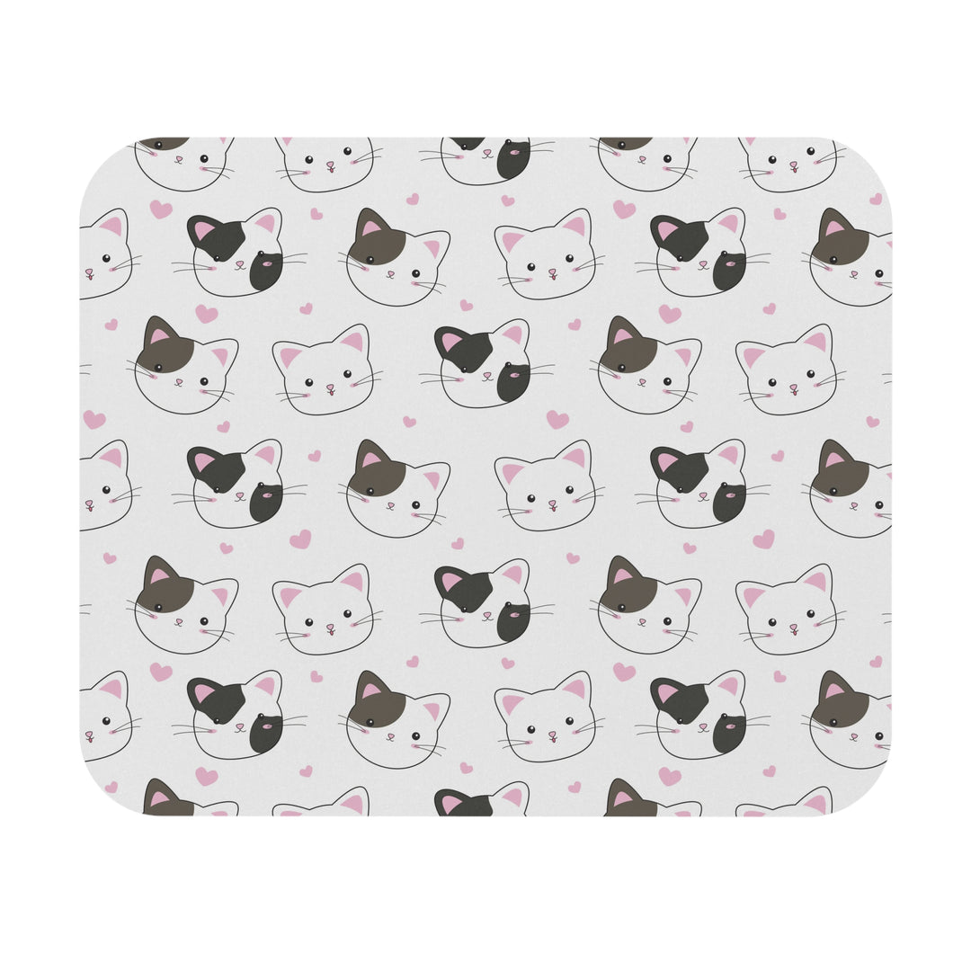 Lovey-Dovey Kitty Mouse Pad