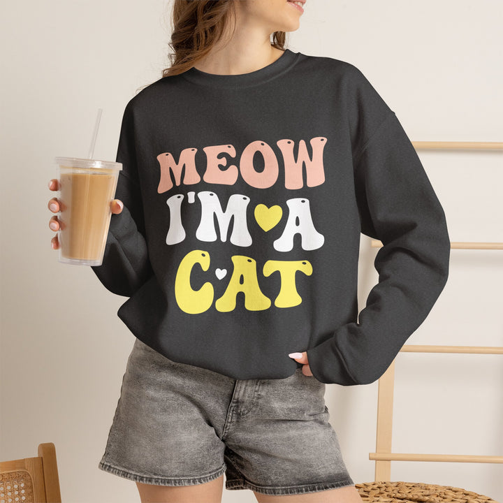 Meow I'm A Cat Unisex Crewneck Sweatshirt