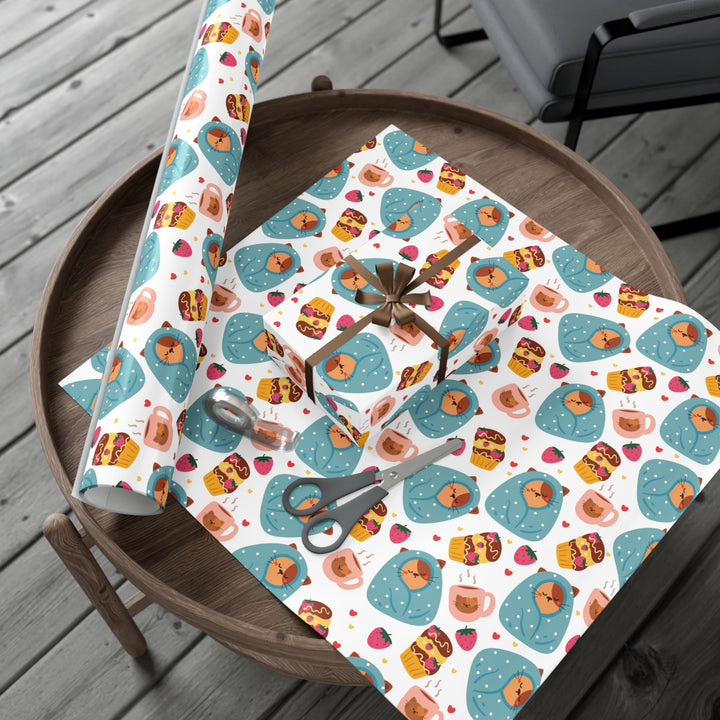 Blanket Cat Gift Wrap