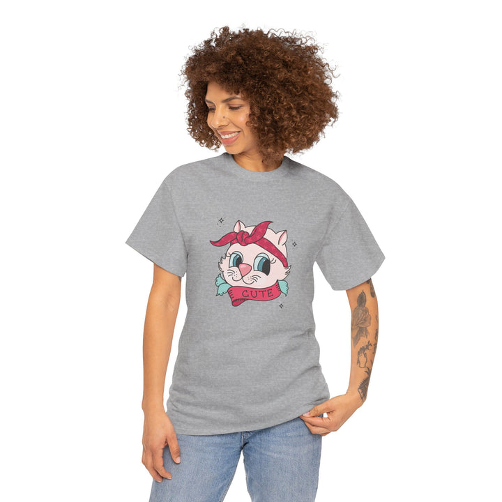 Tattoo Cat Cotton Tee