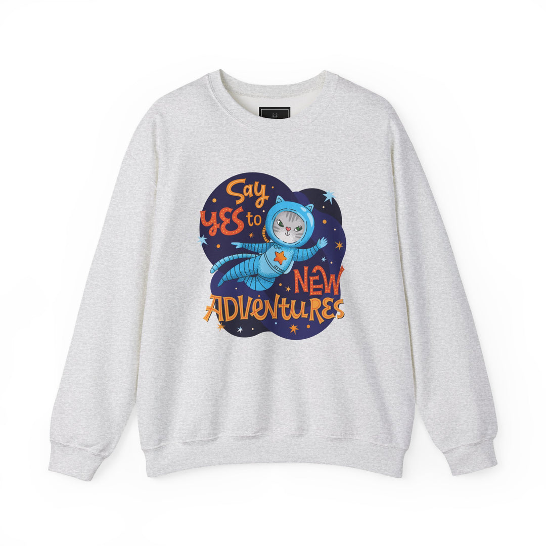 Adventure Kitty Crewneck Sweatshirt
