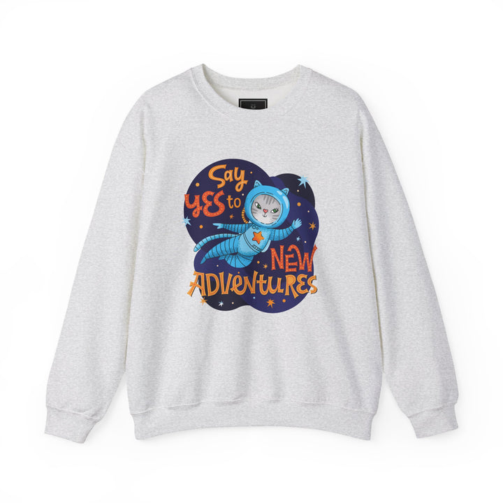 Adventure Kitty Crewneck Sweatshirt