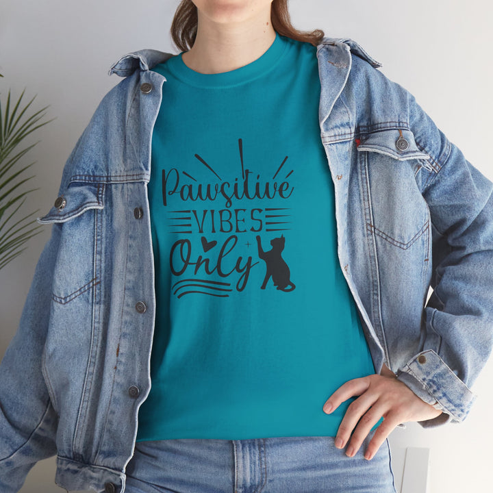 Pawsitive Vibes Cotton Tee