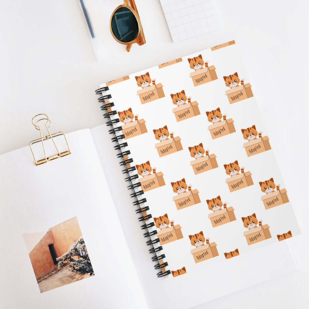 Kitty Adoption Spiral Notebook