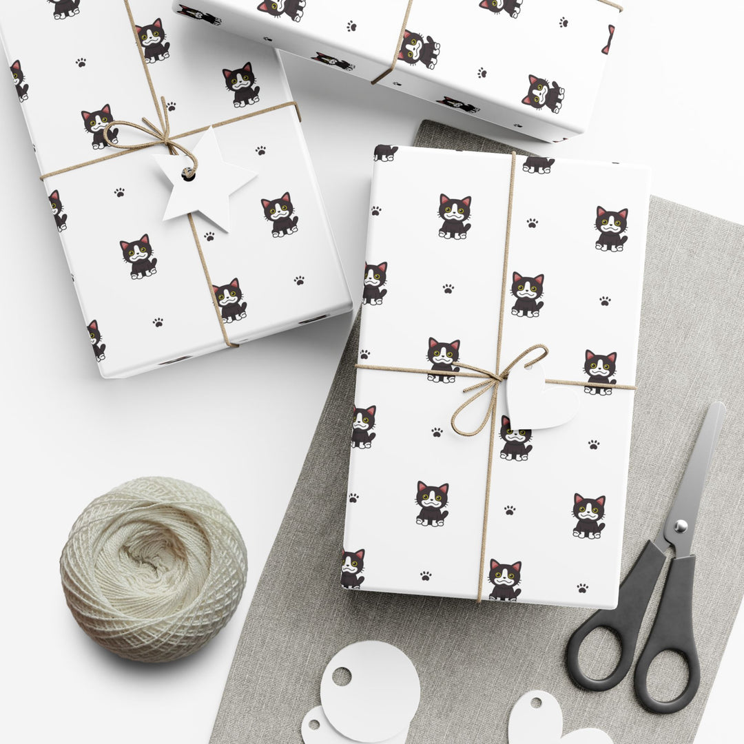 Tuxedo Cat Gift Wrap