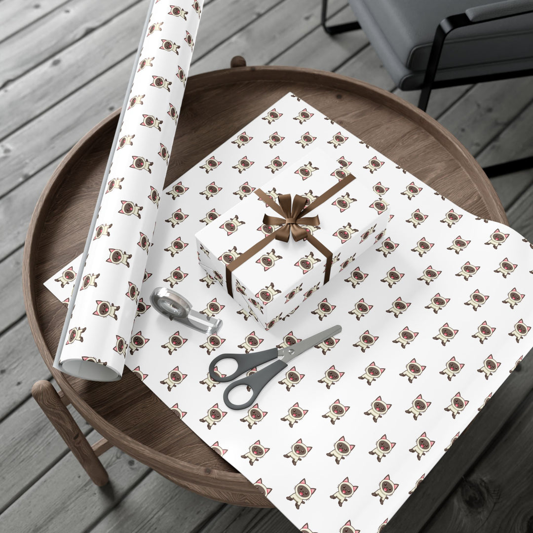 Siamese Cat Gift Wrap