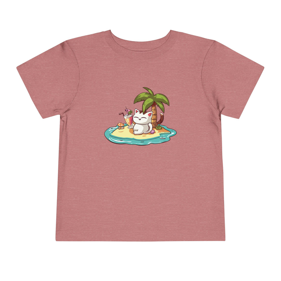 Tropical Cat Toddler Tee