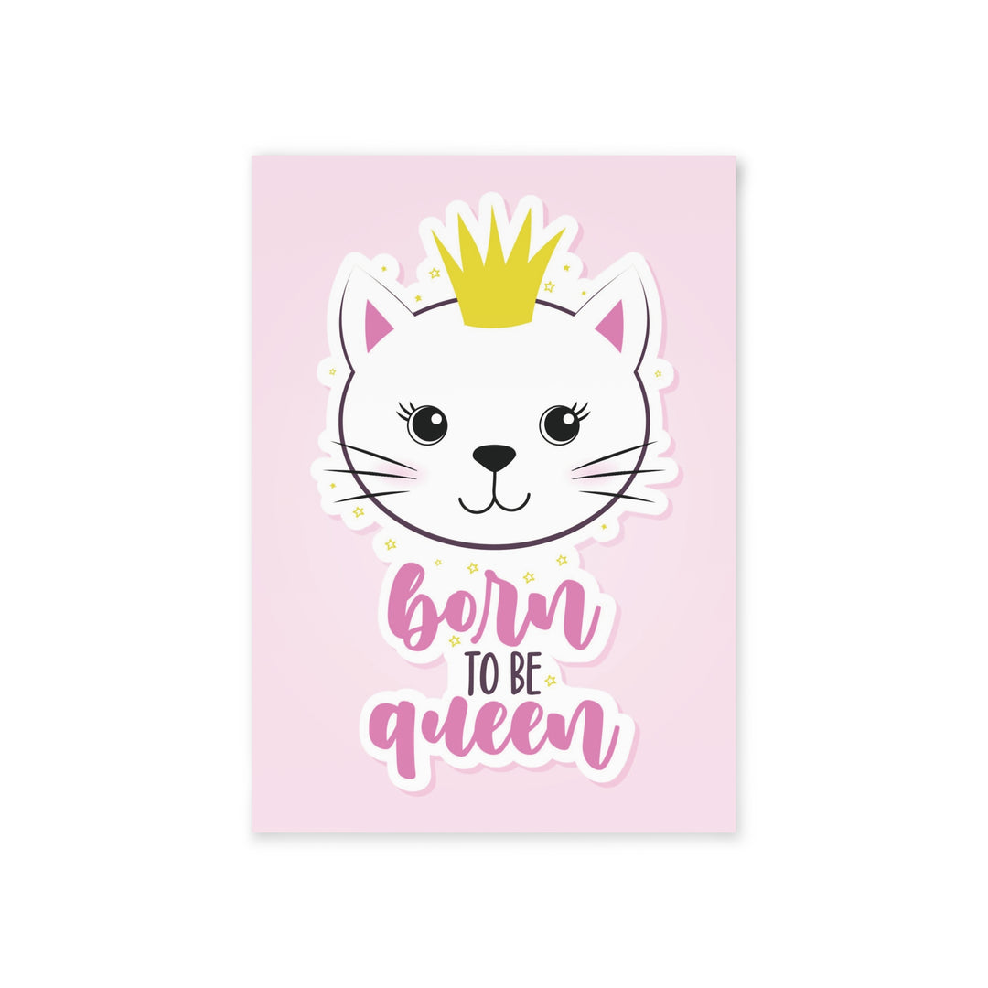 Queen Kitty Greeting Card