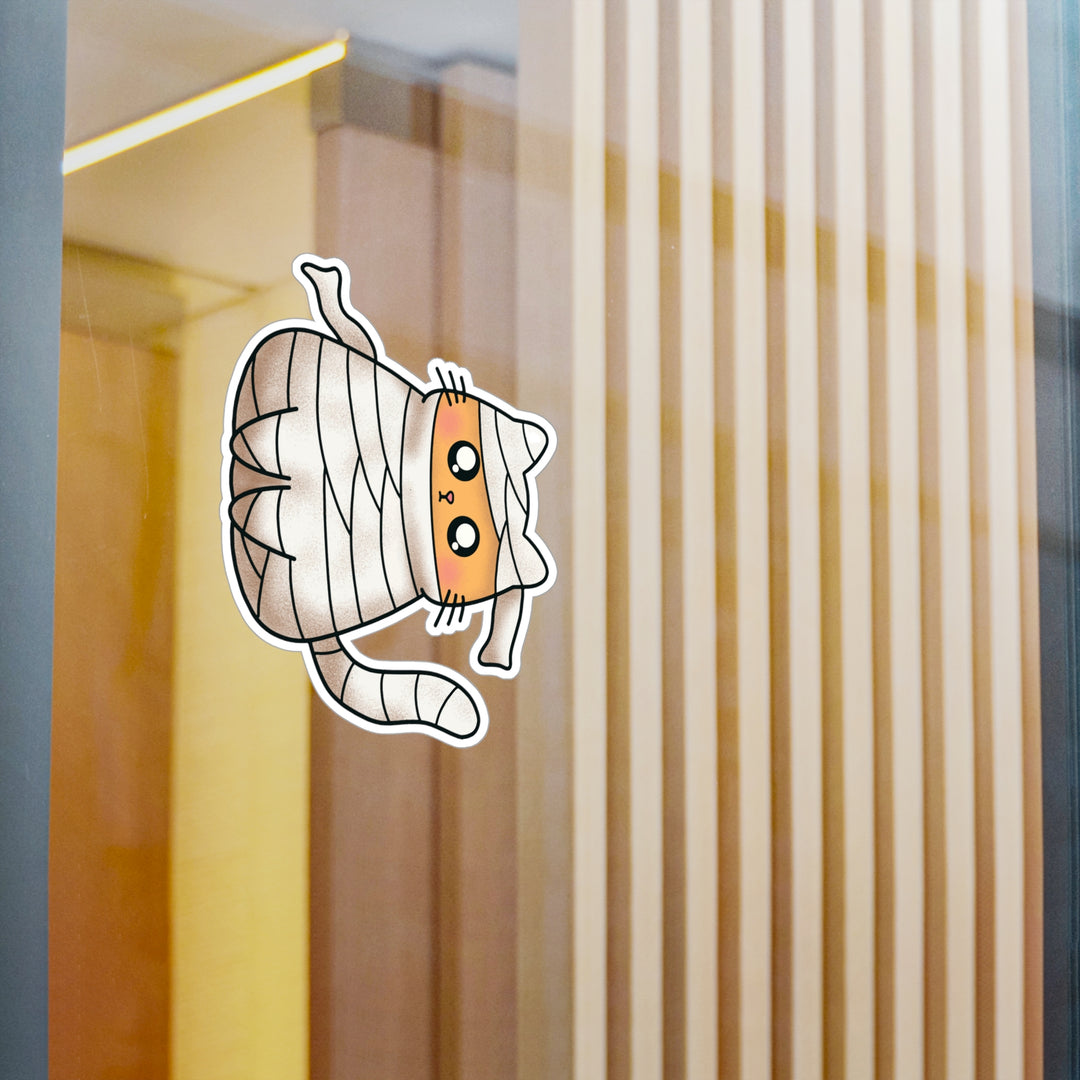 Mummy Cat Sticker