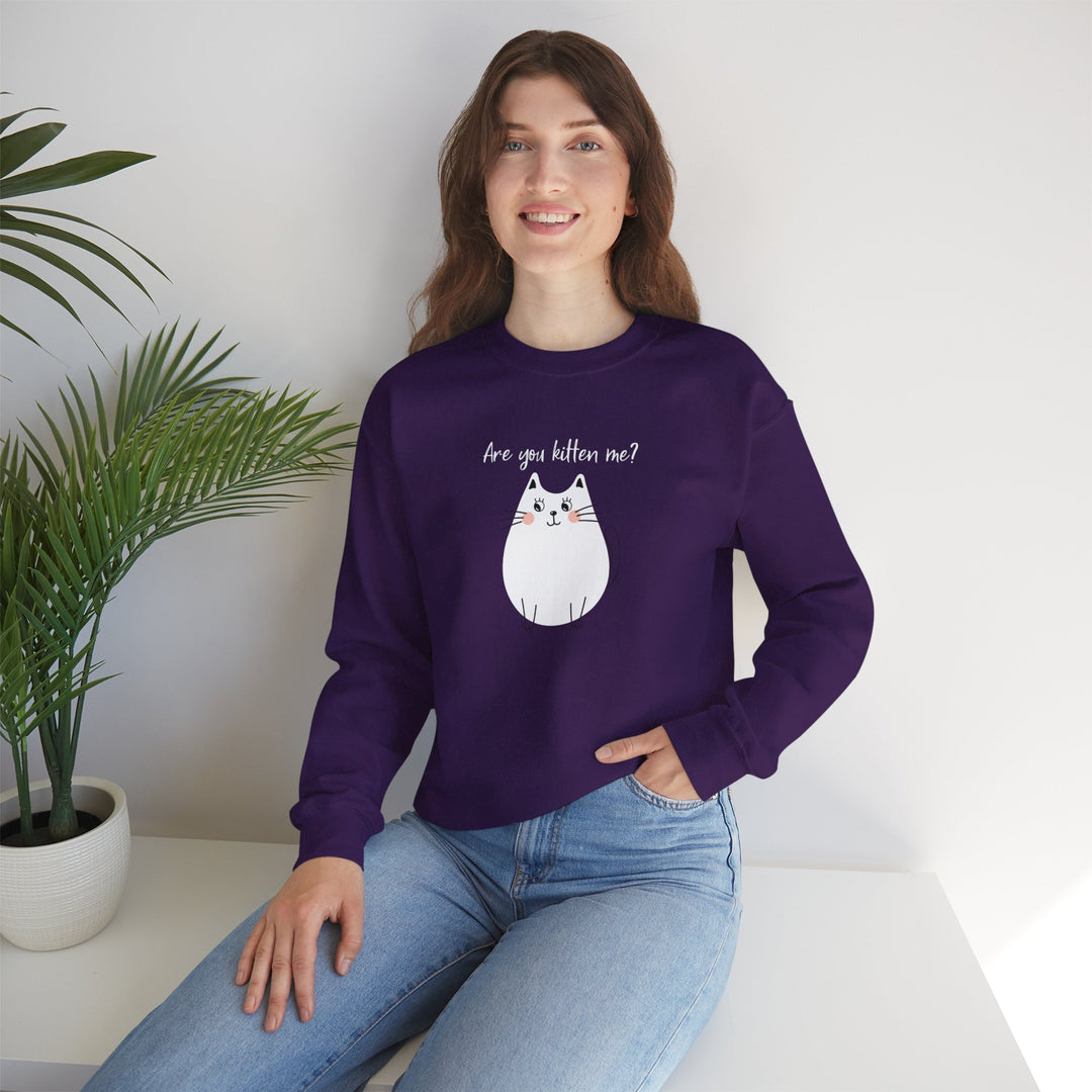 Kitten Me Crewneck Sweatshirt