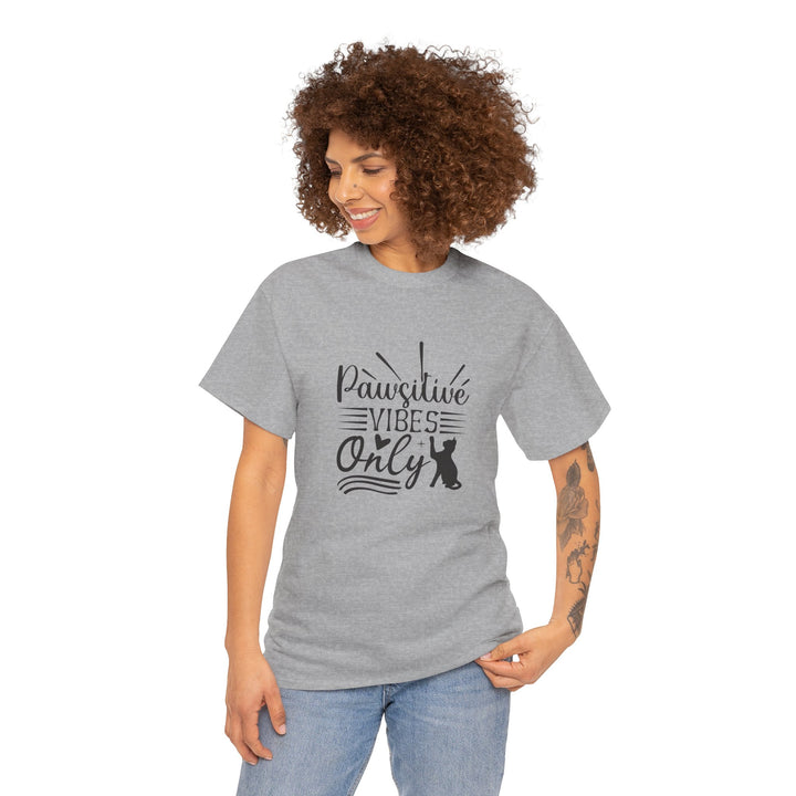 Pawsitive Vibes Cotton Tee